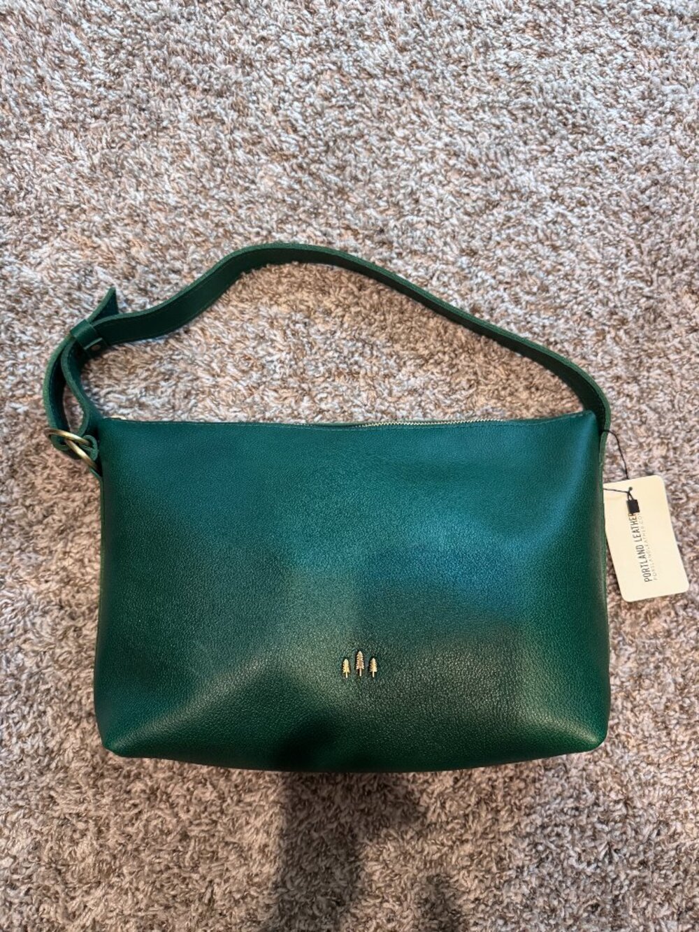 Portland Leather Slouchy Bag - NWT